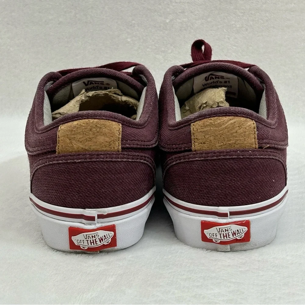 Vans Pro Ultracush Skateboard Maroon Low Top Sneakers Shoes Mens 6.5 Womens 8. - Picture 13 of 13